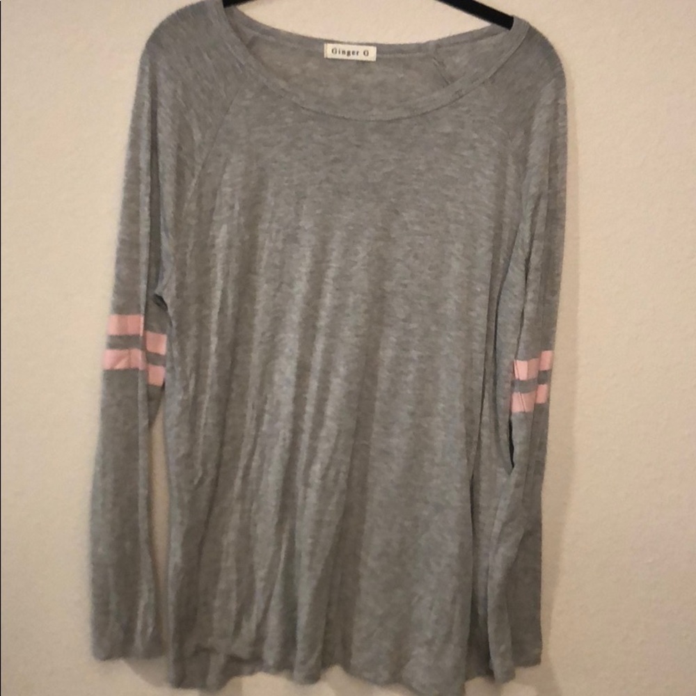 Long sleeve top with sleeve design